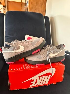 Nike City Men's Golf Shoes Cement Grey/Summit White Size 10 FZ3863-005